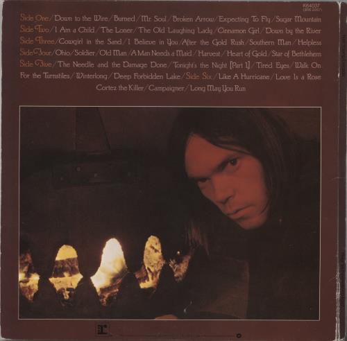 Neil Young Decade - VG 3-LP vinyl record set (Triple LP Album) UK YOU3LDE713195