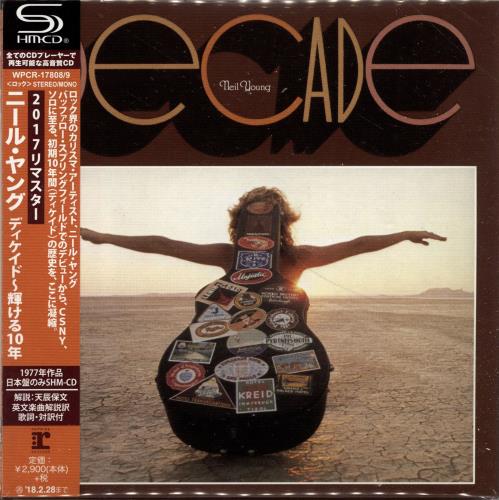 Neil Young Decade SHM CD Japanese YOUHMDE699192