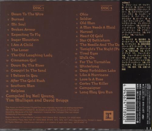 Neil Young Decade 2 CD album set (Double CD) Japanese YOU2CDE894342