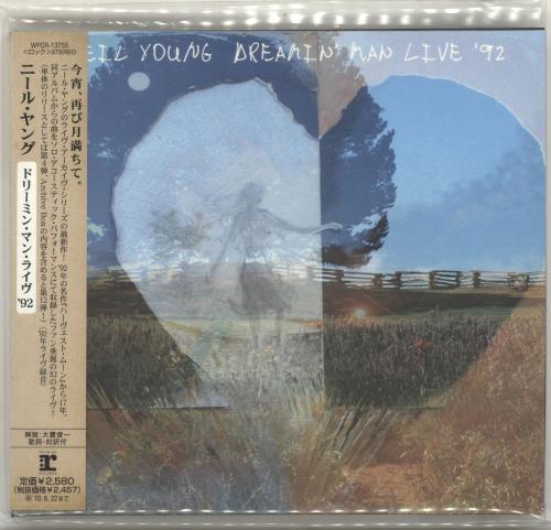 Neil Young Dreamin' Man Live '92 CD album (CDLP) Japanese YOUCDDR490900