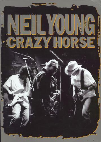 Neil Young European Tour tour programme UK YOUTREU238356