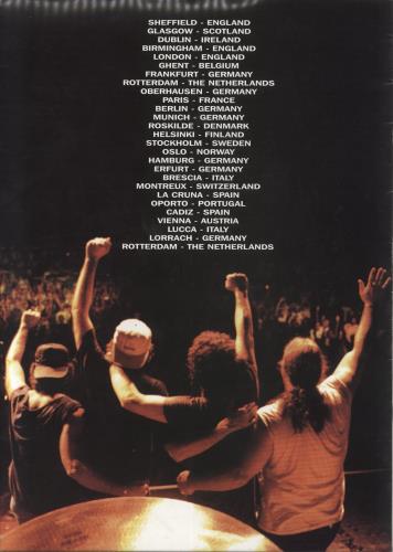 Neil Young European Tour tour programme UK YOUTREU238356