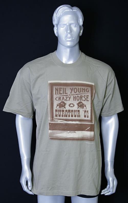 Neil Young Eurotour '01 t-shirt UK YOUTSEU522596