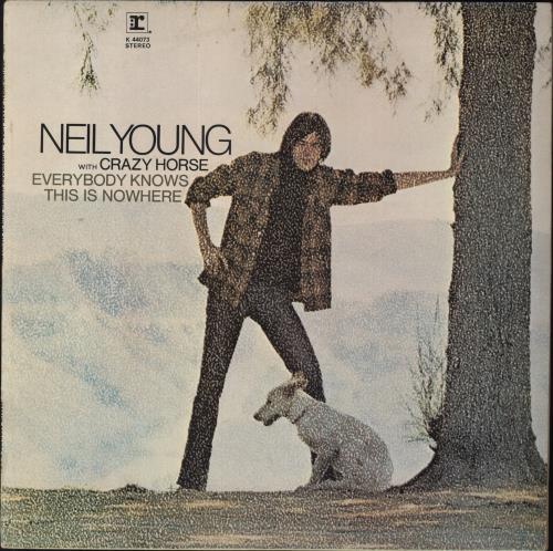 Neil Young Everybody Knows This Is Nowhere - 4th vinyl LP album (LP record) UK YOULPEV828650