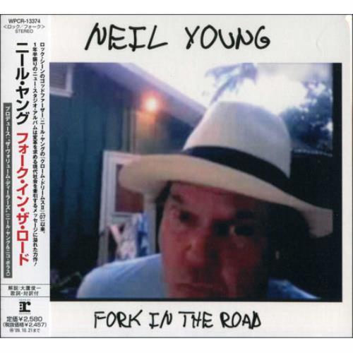 Neil Young Fork In The Road CD album (CDLP) Japanese YOUCDFO464274
