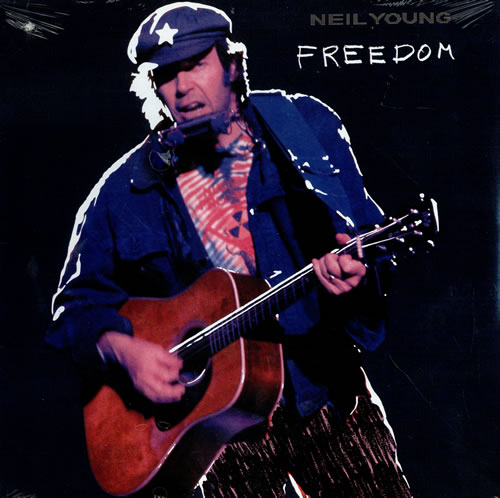 Neil Young Freedom - Sealed vinyl LP album (LP record) Canadian YOULPFR477166