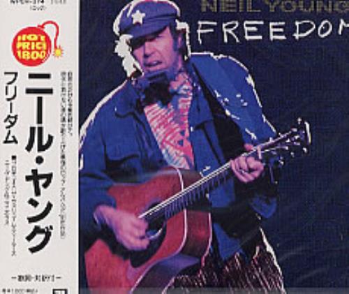 Neil Young Freedom CD album (CDLP) Japanese YOUCDFR216181