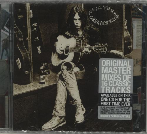 Neil Young Greatest Hits CD album (CDLP) UK YOUCDGR308601