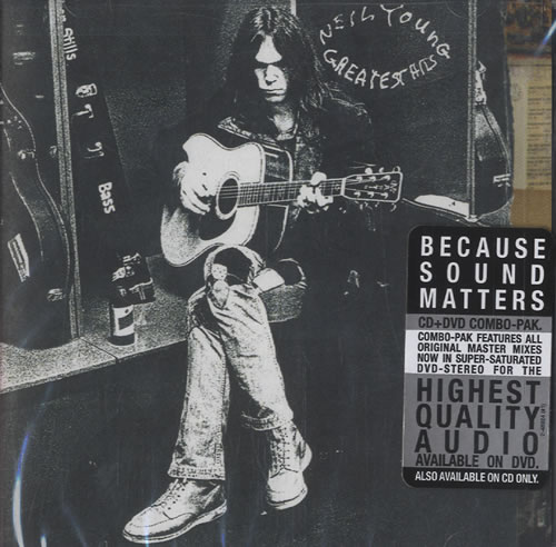 Neil Young Greatest Hits 2-disc CD/DVD set US YOU2DGR469467