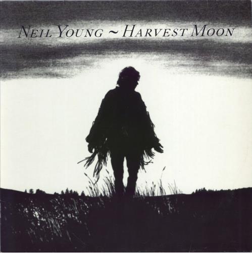 Neil Young Harvest Moon - VG vinyl LP album (LP record) German YOULPHA718680