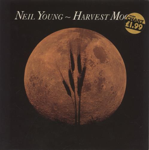 Neil Young Harvest Moon 7" vinyl single (7 inch record / 45) UK YOU07HA59684