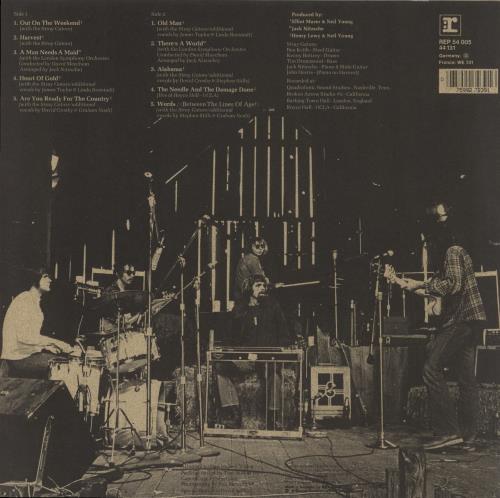 Neil Young Harvest vinyl LP album (LP record) German YOULPHA312764