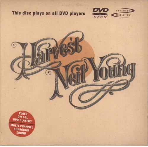 Neil Young Harvest DVD-Audio disc German YOUADHA333081