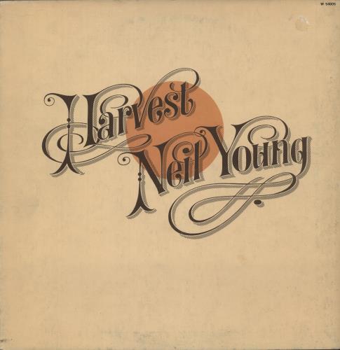 Neil Young Harvest vinyl LP album (LP record) Italian YOULPHA890319