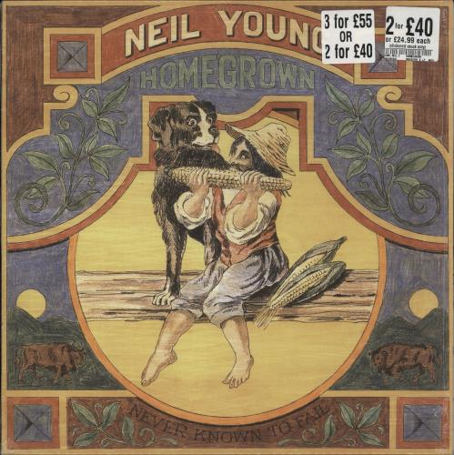 Neil Young Homegrown vinyl LP album (LP record) UK YOULPHO867052