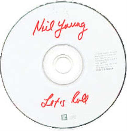 Neil Young Let's Roll CD single (CD5 / 5") US YOUC5LE210584