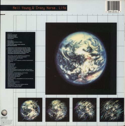 Neil Young Life vinyl LP album (LP record) US YOULPLI867911