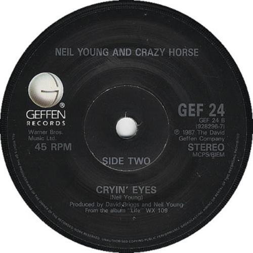 Neil Young Long Walk Home 7" vinyl single (7 inch record / 45) UK YOU07LO191851