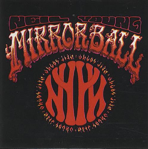 Neil Young Mirrorball Sticker display US YOUDIMI56414