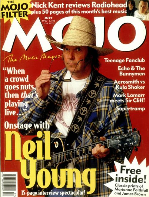 Neil Young Mojo - Issue 44 magazine UK YOUMAMO446581