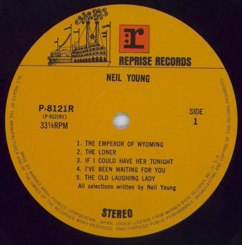 Neil Young Neil Young + Rock Age Obi & Sound 7 Sticker - 1st vinyl LP album (LP record) Japanese YOULPNE683696