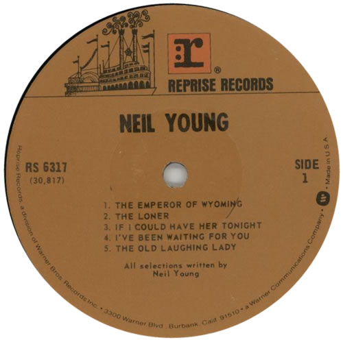 Neil Young Neil Young - 3rd vinyl LP album (LP record) US YOULPNE592696