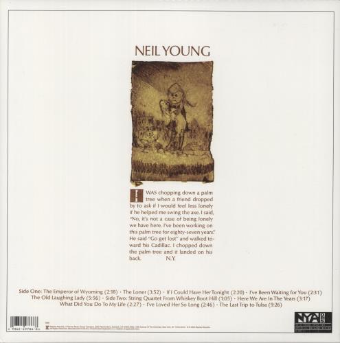 Neil Young Neil Young vinyl LP album (LP record) US YOULPNE867158