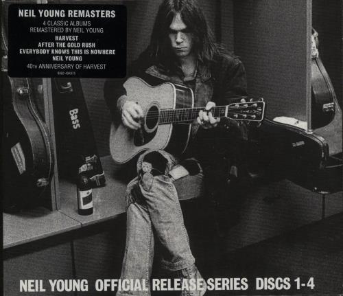Neil Young Official Release Series Disc 1-4 - Sealed CD Album Box Set UK YOUDXOF646598