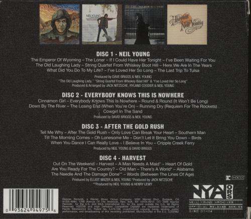 Neil Young Official Release Series Disc 1-4 - Sealed CD Album Box Set UK YOUDXOF646598