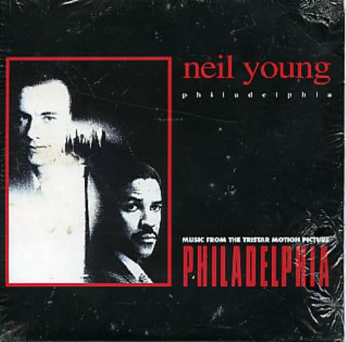 Neil Young Philadelphia CD single (CD5 / 5") French YOUC5PH194691