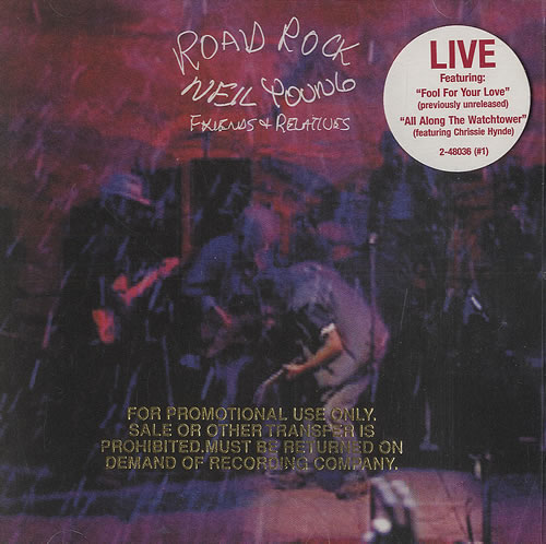Neil Young Road Rock CD album (CDLP) US YOUCDRO479639