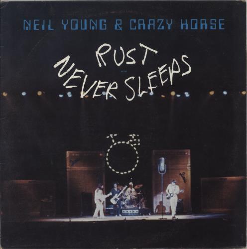 Neil Young Rust Never Sleeps - Complete vinyl LP album (LP record) Italian YOULPRU867343