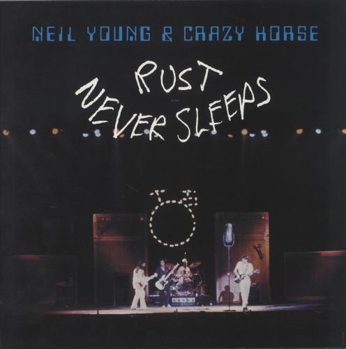 Neil Young Rust Never Sleeps vinyl LP album (LP record) UK YOULPRU867780