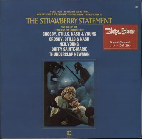 Neil Young The Strawberry Statement 2-LP vinyl record set (Double LP Album) German YOU2LTH867420