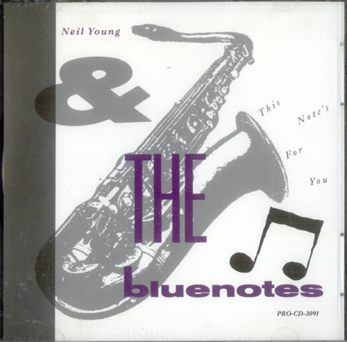Neil Young This Note's For You CD single (CD5 / 5") US YOUC5TH108419