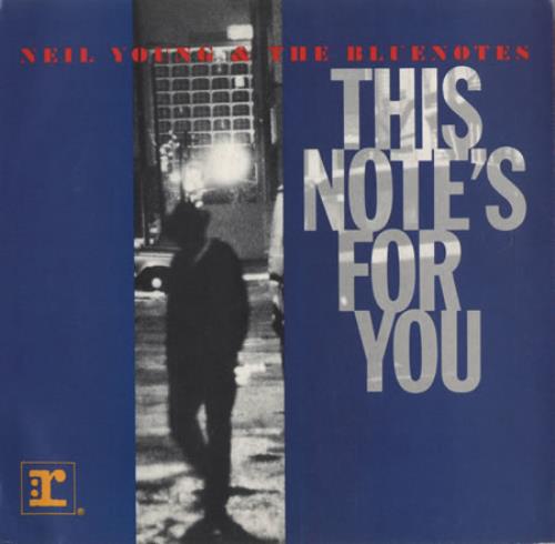Neil Young This Note's For You 7" vinyl single (7 inch record / 45) Canadian YOU07TH201517