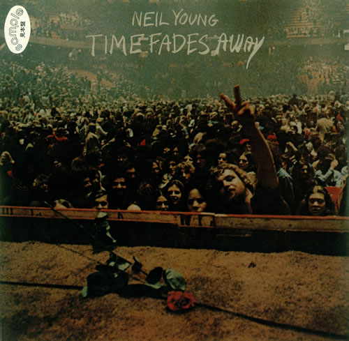 Neil Young Time Fades Away + Poster vinyl LP album (LP record) Japanese YOULPTI444620