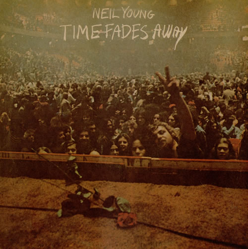 Neil Young Time Fades Away - 1st + Insert - EX vinyl LP album (LP record) UK YOULPTI522372