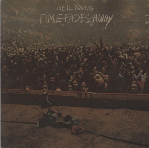 Neil Young Time Fades Away - 1st - VG vinyl LP album (LP record) US YOULPTI815841