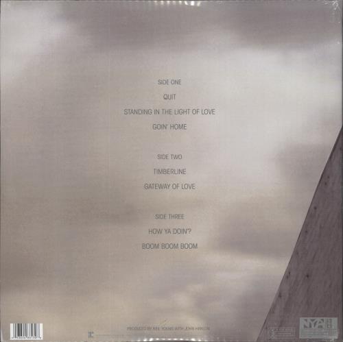 Neil Young Toast 2-LP vinyl record set (Double LP Album) UK YOU2LTO844475