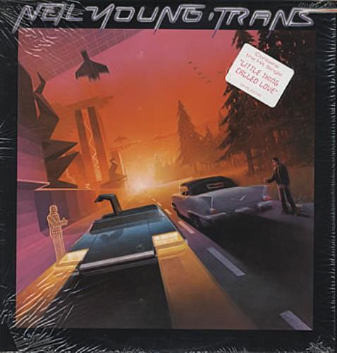 Neil Young Trans - 1st vinyl LP album (LP record) US YOULPTR314447