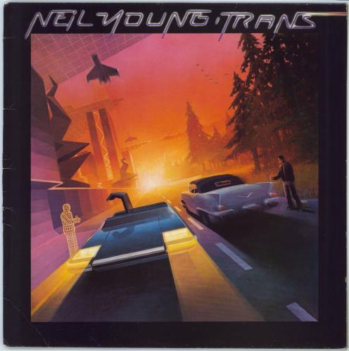 Neil Young Trans - EX vinyl LP album (LP record) UK YOULPTR775190