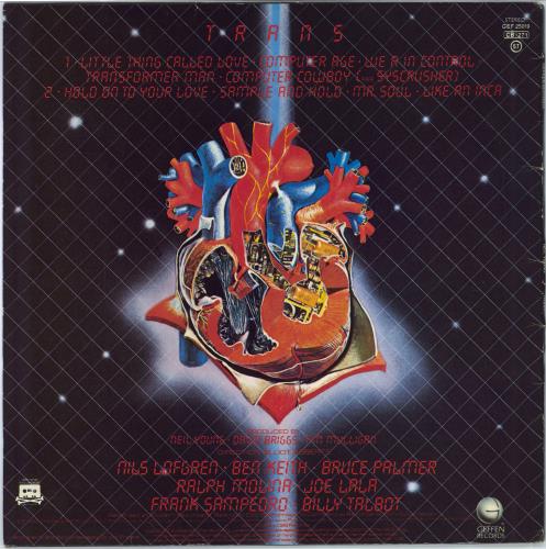 Neil Young Trans - EX vinyl LP album (LP record) UK YOULPTR775190