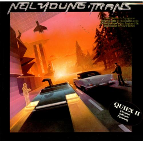 Neil Young Trans - Quiex II vinyl LP album (LP record) US YOULPTR77882