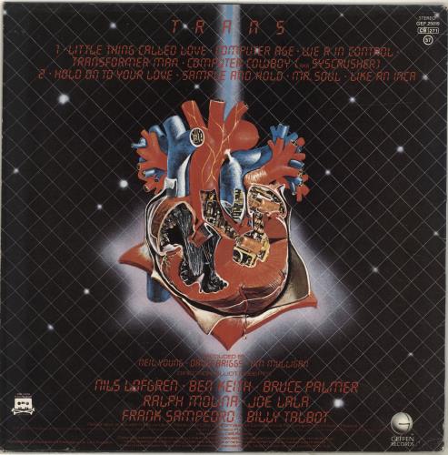 Neil Young Trans vinyl LP album (LP record) UK YOULPTR330549