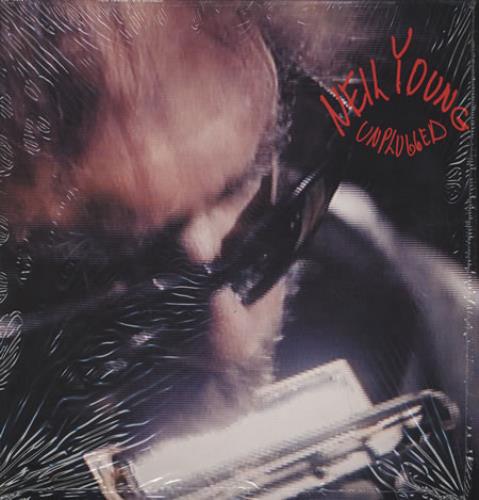 Neil Young Unplugged vinyl LP album (LP record) German YOULPUN383256