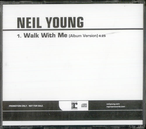 Neil Young Walk With Me CD single (CD5 / 5") US YOUC5WA520929