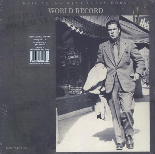 Neil Young World Record - Sealed 2-LP vinyl record set (Double LP Album) German YOU2LWO804558
