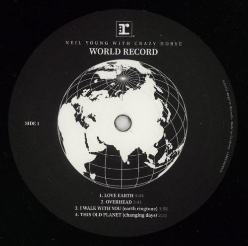 Neil Young World Record - Shrink 2-LP vinyl record set (Double LP Album) German YOU2LWO868061