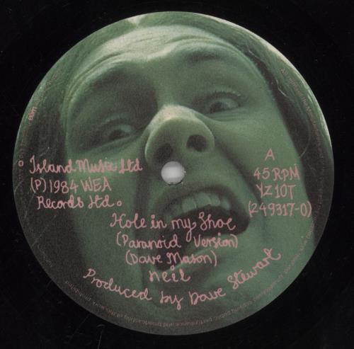Neil Hole In My Shoe - Poster + Sticker 12" vinyl single (12 inch record / Maxi-single) UK N-L12HO862261